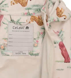 Softshelljakke - Brandied Apricot/Rosa m. Elefanter|CeLaVi Outlet