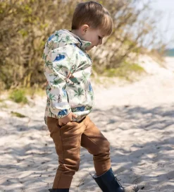 Softshelljakke - Dress Blues/Creme m. Elefanter|CeLaVi