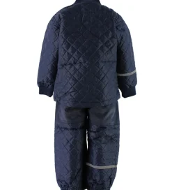 Termotøj - Navy m. Grøn|CeLaVi Hot