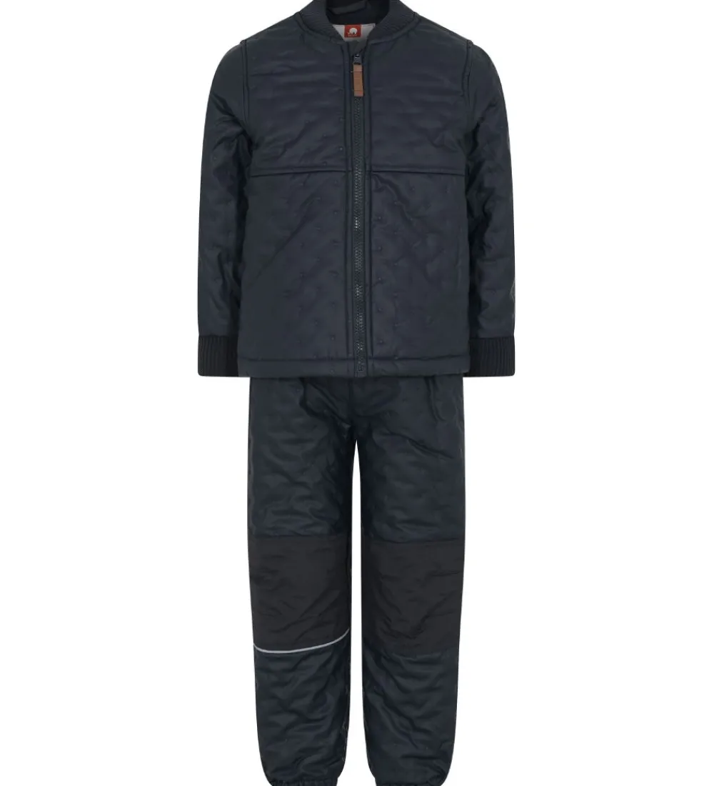 Termotøj m. Fleece - Coated - Dark Navy|CeLaVi Online