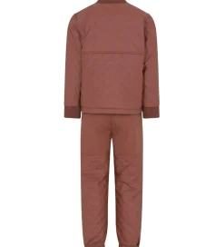 Termotøj m. Fleece - Coated - Mahogany|CeLaVi Online
