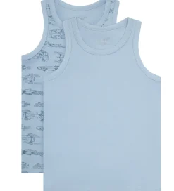 Undertrøjer - 2-pak - Ashley Blue m. Racerbiler|CeLaVi Online