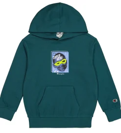 Hættetrøje - Grøn|Champion Outlet