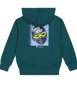 Hættetrøje - Grøn|Champion Outlet