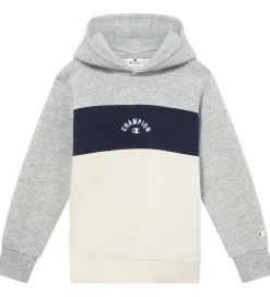 Hættetrøje - New Oxford Grey Melange|Champion Outlet