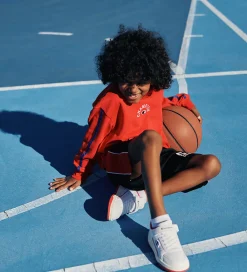 Hættetrøje - Rød m. Logo|Champion Hot