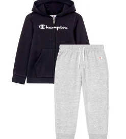 Sweatsæt - Cardigan/Sweatpants - Black Beauty|Champion Best