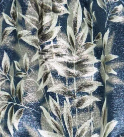 Nederdel - Blå m. Sølv Blade|Christina Rohde Hot