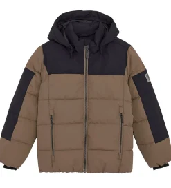 Dynejakke - Fossil|Color Kids Online