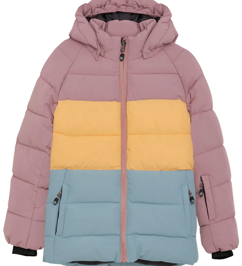 Dynejakke - Quilt - Woodrose|Color Kids Clearance