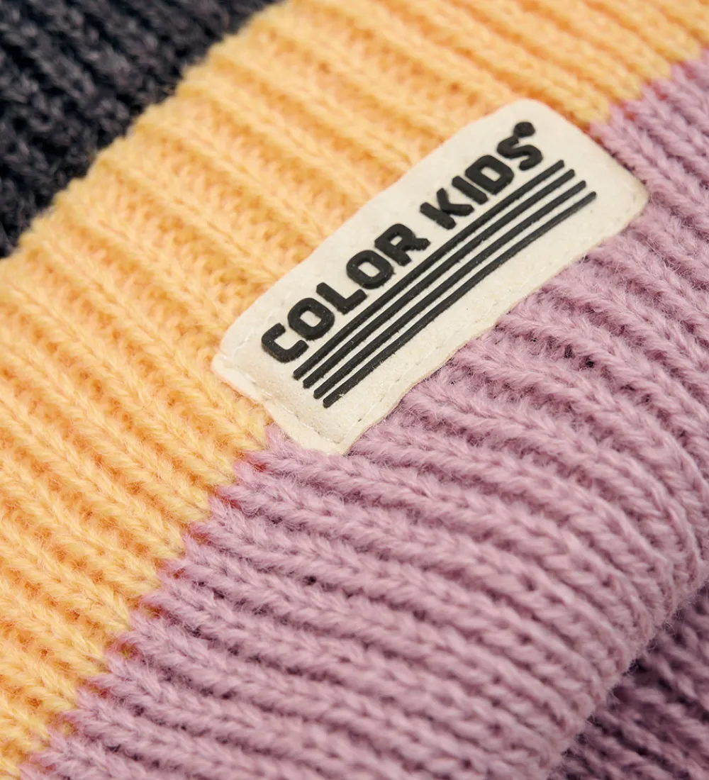 Hue - Uld/Akryl - Strik - Woodrose|Color Kids