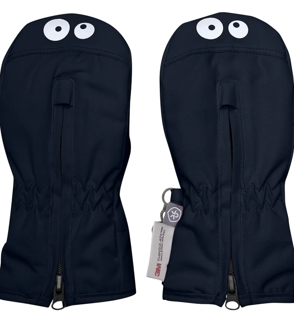 Luffer m. Lynlås - Total Eclipse m. Øjne|Color Kids Clearance