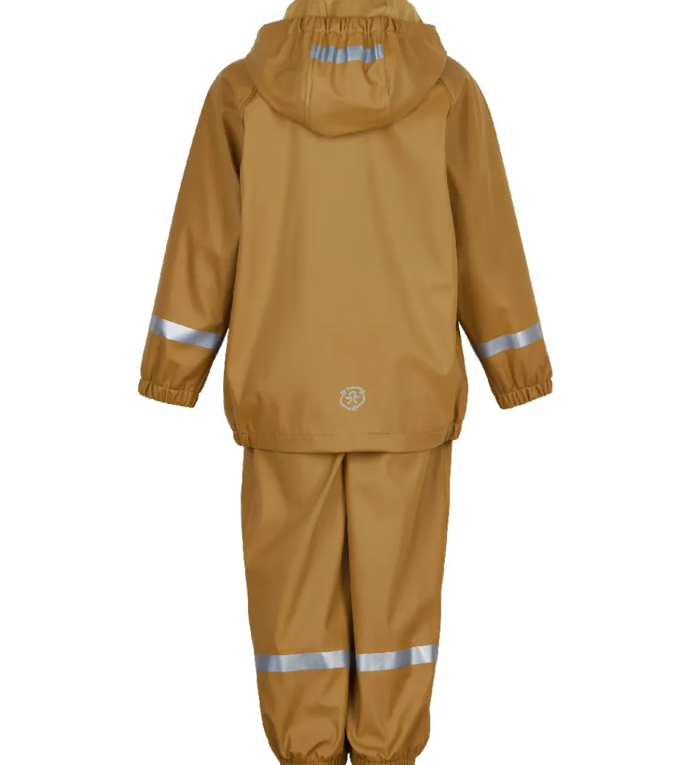 Regntøj m. Seler - PU - Chai Tea|Color Kids
