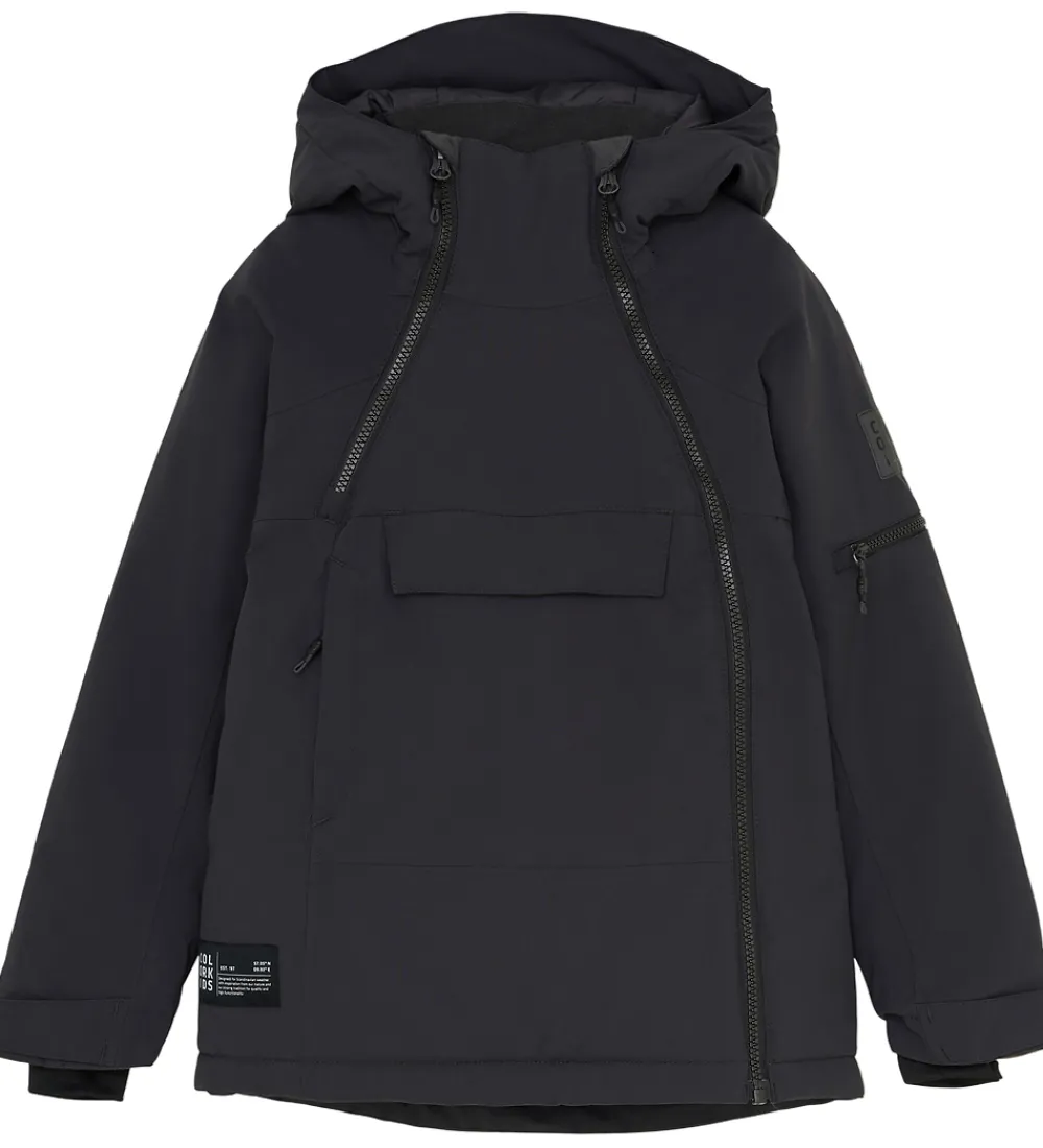 Vinterjakke - Ski - Phantom|Color Kids Discount