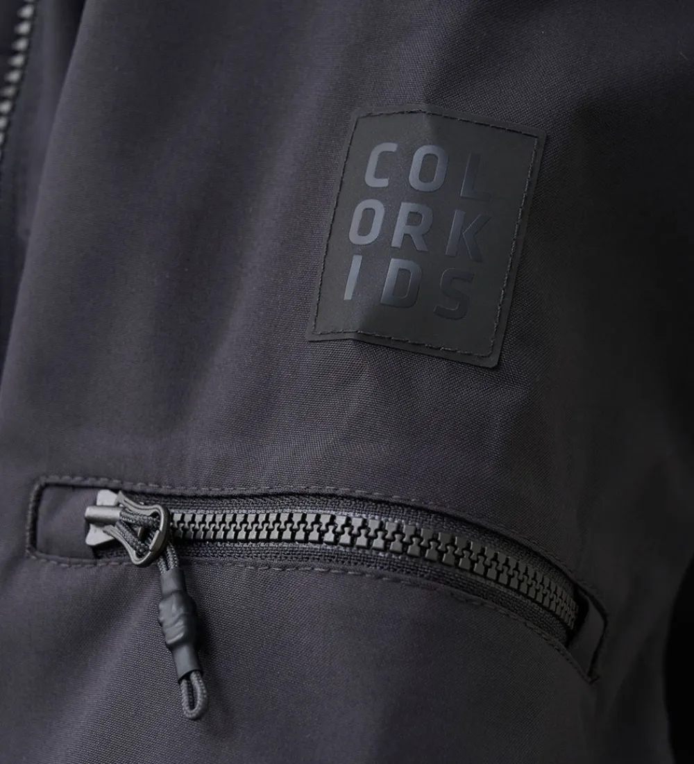 Vinterjakke - Ski - Phantom|Color Kids Discount