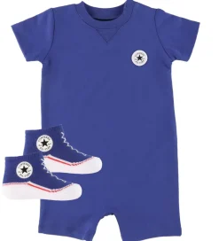 Sæt - Sommerdragt/Strømper - Blue|Converse Discount