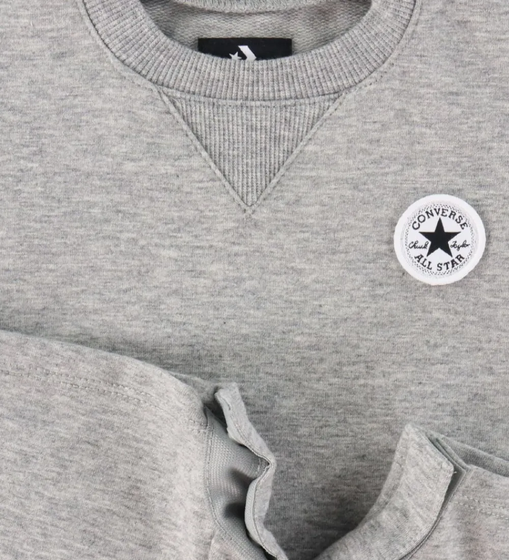 Sæt - Sommerdragt/Strømper - Gråmeleret|Converse Discount