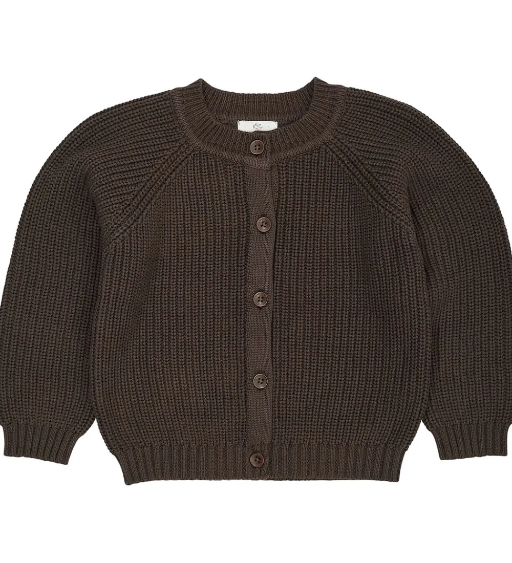Cardigan - Strik - DK Brown|Copenhagen Colors Hot