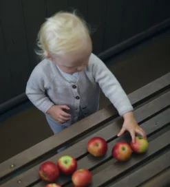 Cardigan - Uld - Pale Cream Melange|Copenhagen Colors Clearance