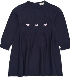 Kjole - Uld - Strik - Merino Heats - Navy|Copenhagen Colors Sale