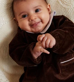 Sæt - Bluse/Bloomers - DK. Brown Comb|Copenhagen Colors Online