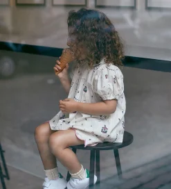 Top - Cream Tivoli Print|Copenhagen Colors Outlet