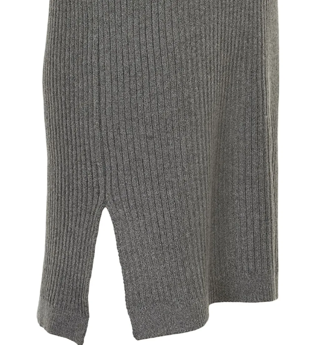 Vest - Strik - Penny - Gråmeleret|Cost:Bart