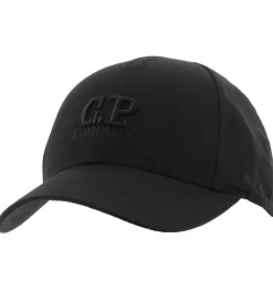 Kasket m. Fleece - Sort|C.P. Company Outlet