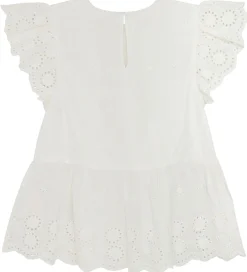 Top - Embroidery - Cloud|Creamie Hot