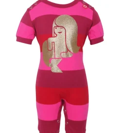 Sommerdragt - Danefarm - Pink Stribet Havfrue|Danefæ Discount