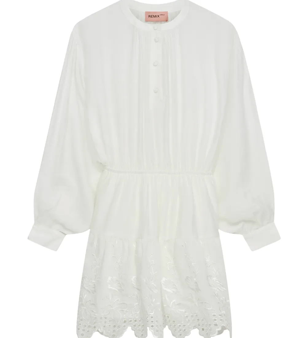 Kjole - Vera Broderie Short - Cream|Designers Remix Online