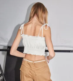 Top - Emme - Cream|Designers Remix Discount