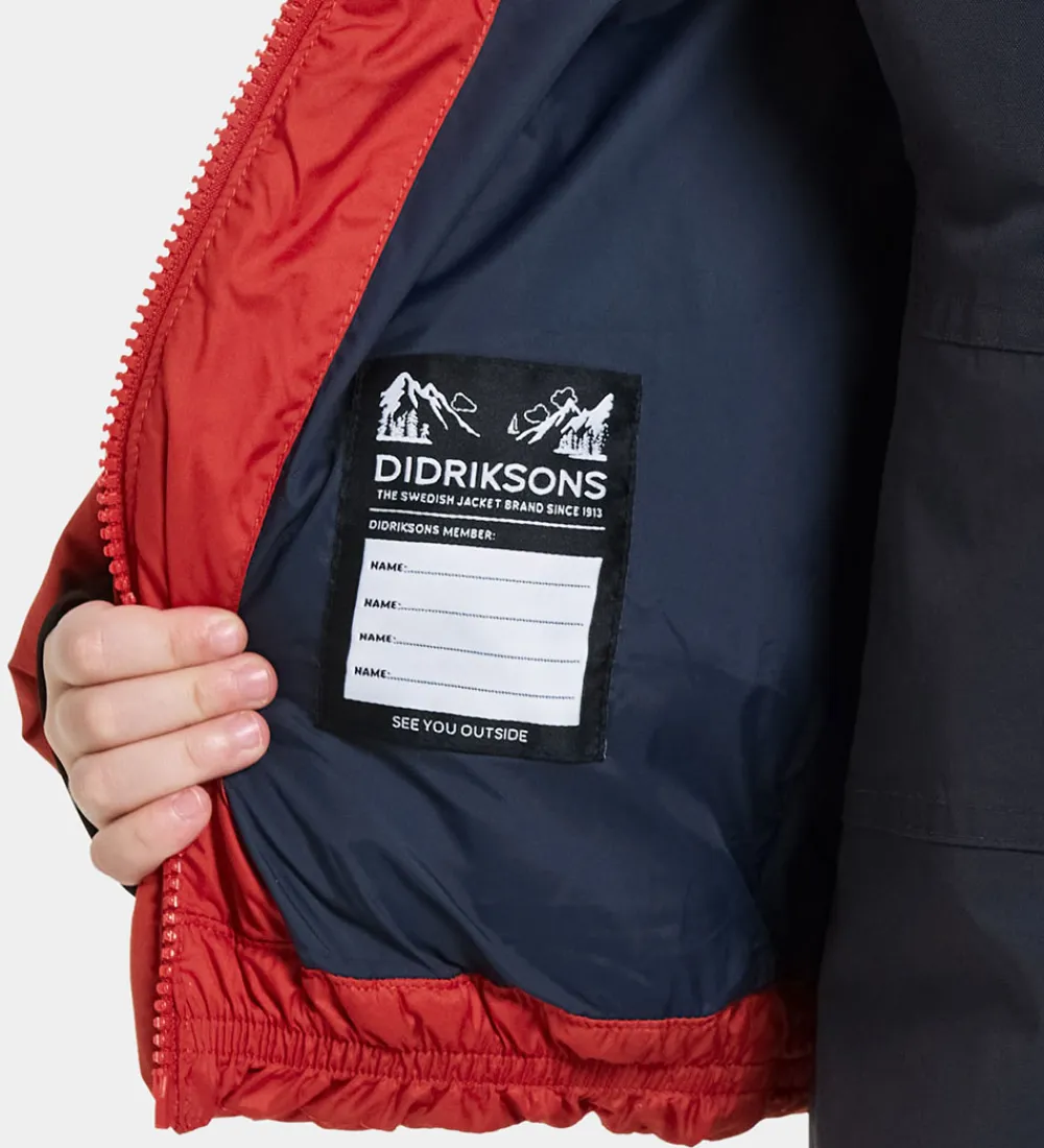 Dynejakke - Roxen - Pomme Red|Didriksons Discount