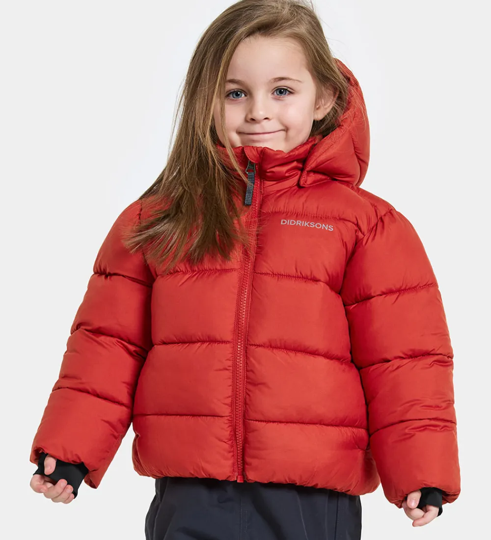Dynejakke - Roxen - Pomme Red|Didriksons Discount