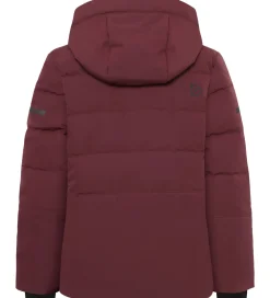 Dynejakke - Silkat - Anemon Red|Didriksons Hot