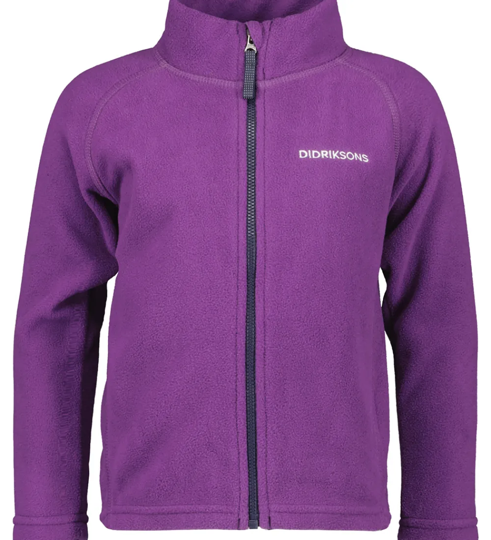 Fleecejakke - Monte - Royal Purple|Didriksons Outlet