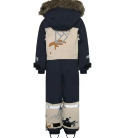 Flyverdragt - Bjärven - Winter Ocean Multi Reflex|Didriksons