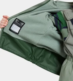 Regntøj m. Fleece - PU - Boardman - Light Moss|Didriksons Outlet