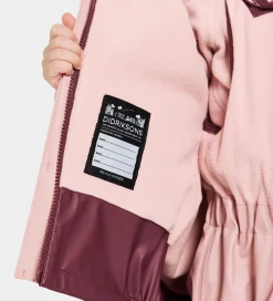 Regntøj m. For - PU - Boardman - Dusty Pink|Didriksons Hot