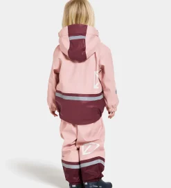 Regntøj m. For - PU - Boardman - Dusty Pink|Didriksons Hot