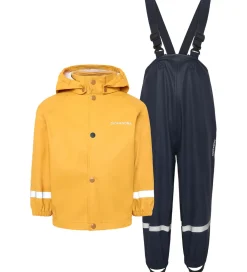 Regntøj m. seler - PU - Slaskeman - Dark Pollen|Didriksons Hot