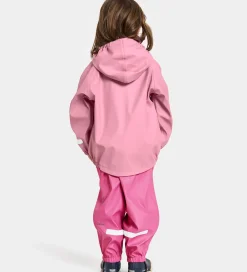 Regntøj m. seler - PU - Slaskeman - Light Heather Pin|Didriksons Hot