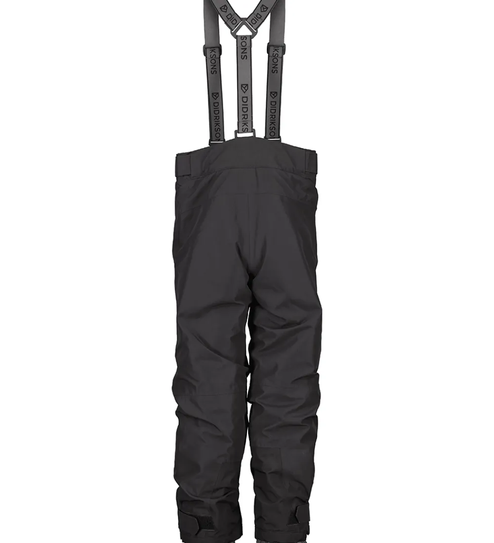 Skibukser m. Seler - Dacit - Sort|Didriksons Outlet