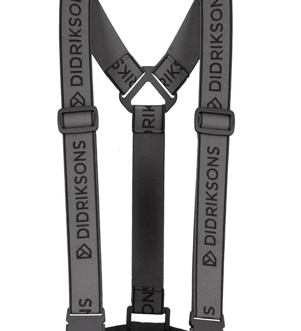 Skibukser m. Seler - Dacit - Sort|Didriksons Outlet