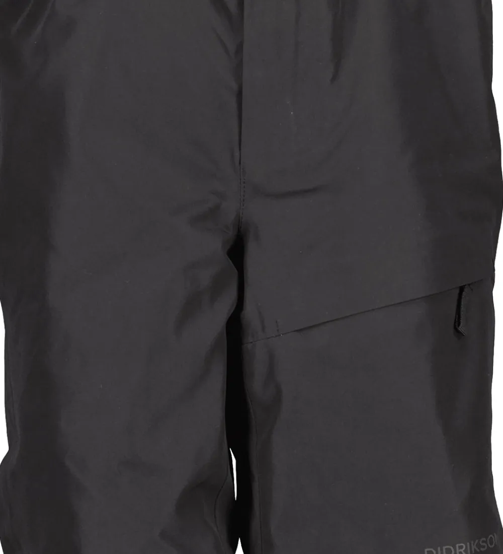Skibukser m. Seler - Dacit - Sort|Didriksons Outlet