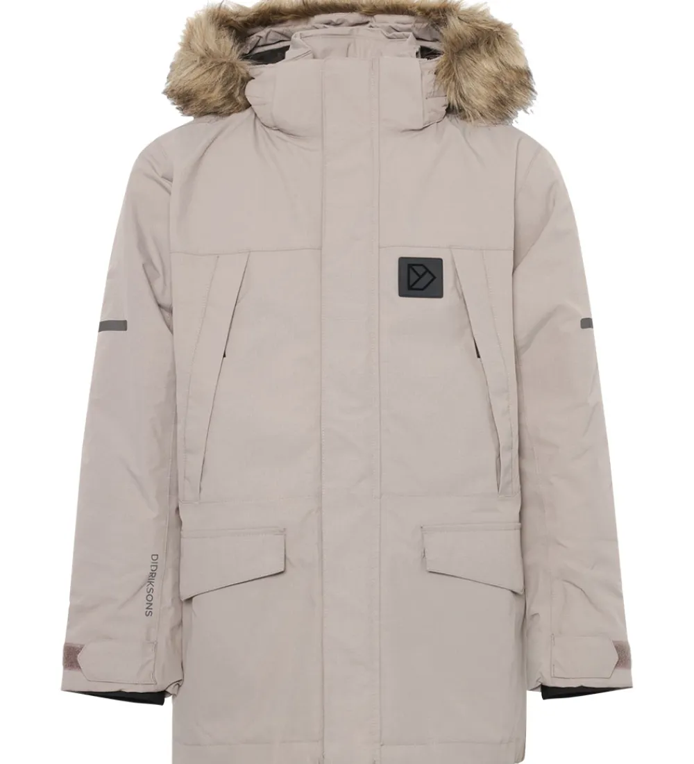 Vinterjakke - Sylvin K - Ash Brown|Didriksons Sale