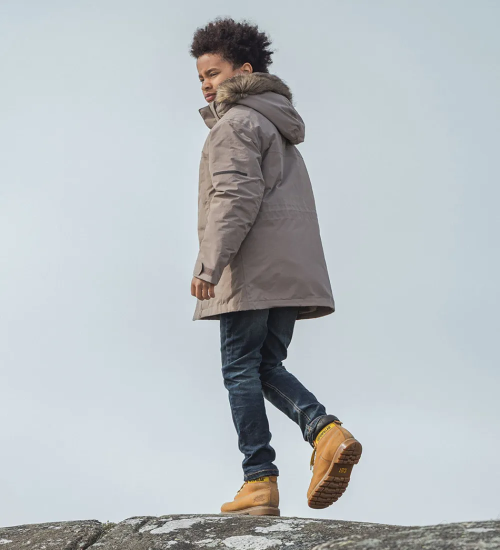 Vinterjakke - Sylvin K - Ash Brown|Didriksons Sale