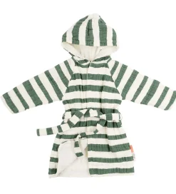 Badekåbe - Stripes Green|Done by Deer Outlet