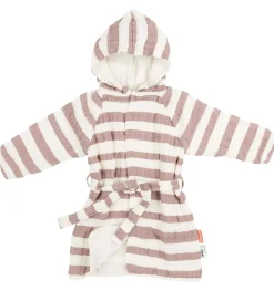 Badekåbe - Stripes - Powder|Done by Deer Online