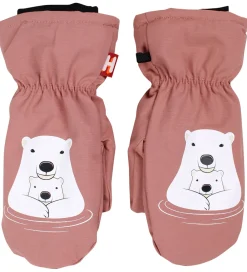 -Cph Luffer m. Fleece - Paw - DK Rose Beige m. Isbjørn Mor|DYR Clearance